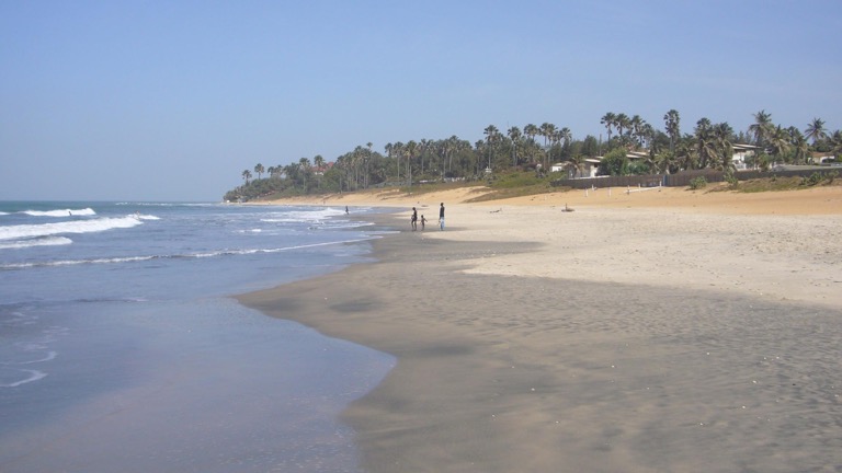 Gambia excursies en bezienswaardigheden, strand Kotu
